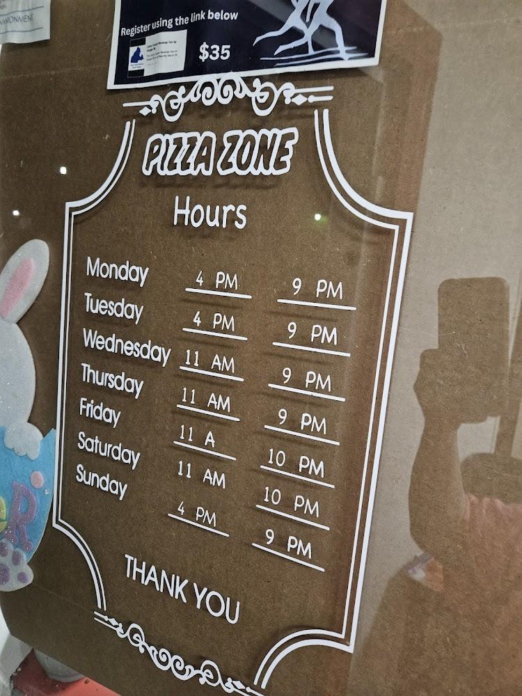 Pizza Zone Menu image 3